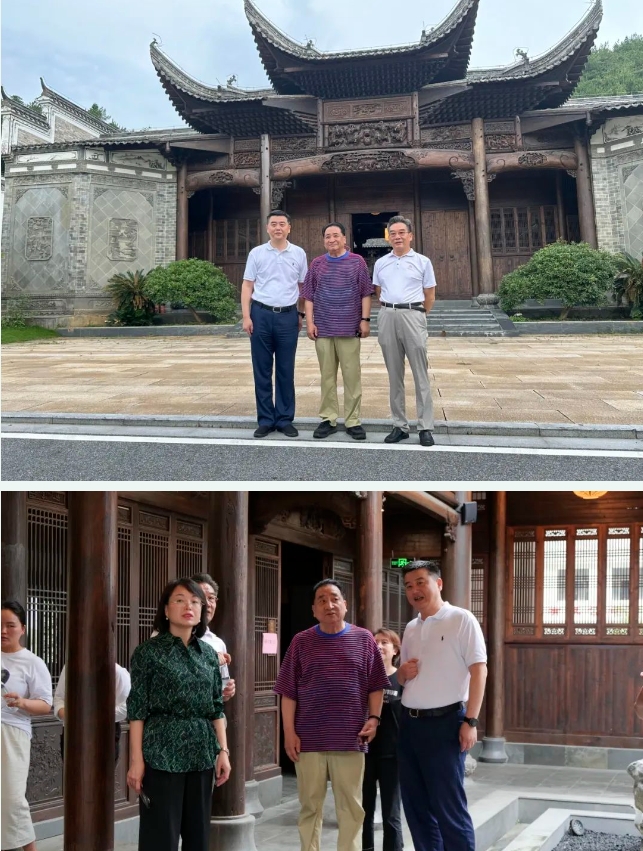 中國(guó)曲藝家協(xié)會(huì)原主席、著名相聲表演藝術(shù)家姜昆一行蒞臨美院基地